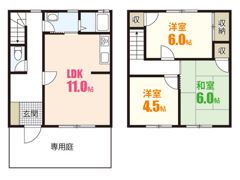 クレスト中野B棟の間取り画像
