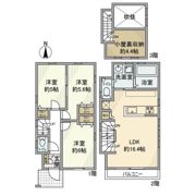 成田東戸建の間取り画像