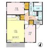 J－Room妃 Bの間取り画像