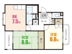 ミチルーム可部南の間取り画像