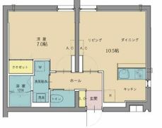 レヴァンテ都立大学の間取り画像