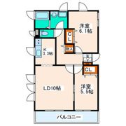 ハイデルベルグの間取り画像