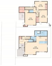 UTENA TERRACE Bの間取り画像