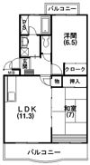 セレス富塚の間取り画像