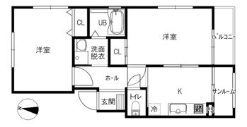 ラ･グランダム アンの間取り画像