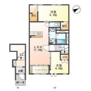カルム・ビータの間取り画像