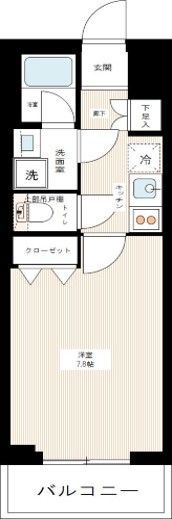 MAXIV武蔵小金井の間取り画像