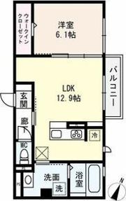 ラヴィネス ミーの間取り画像