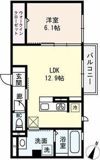 ラヴィネス ミーの間取り画像