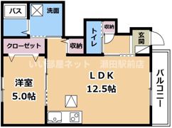 ラ・ポーズの間取り画像