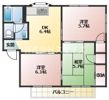 サンバレーB棟の間取り画像