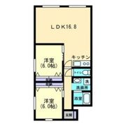 ハイツ御門館の間取り画像