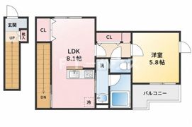 クラージュの間取り画像
