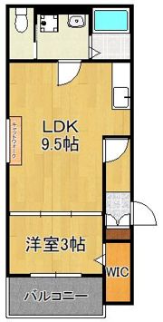Katze戸畑の間取り画像