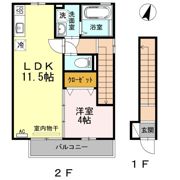 コージィー コート プルミエの間取り画像