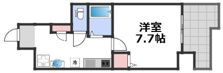 ミラージュパレス本町東レジデンスの間取り画像