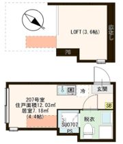 SUNNY HILLS（サニーヒルズ） 新小岩の間取り画像