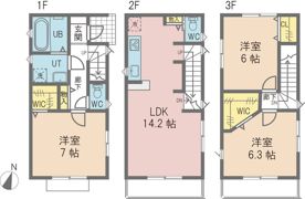本町西5丁目貸家 C棟の間取り画像