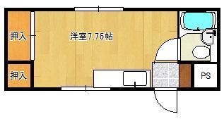 グランドハイツ小倉の間取り画像