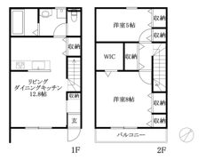 Enzo志津川B棟の間取り画像