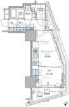 パークアクシス五反田スカイタワーの間取り画像