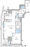 パークアクシス五反田スカイタワーの間取り画像