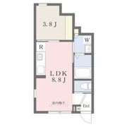 anyre新田東の間取り画像