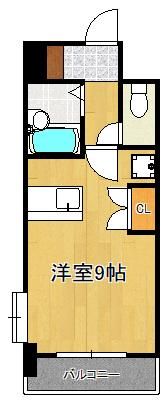 グローリー門司駅前の間取り画像
