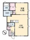 カーサソイルの間取り画像