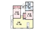 ヴァンベール中井の間取り画像