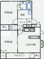 ハートフルハヤシの間取り画像