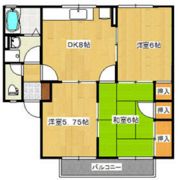 セジュール行友Ⅰの間取り画像