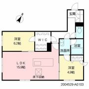 クアトロディーオガーデン B棟の間取り画像