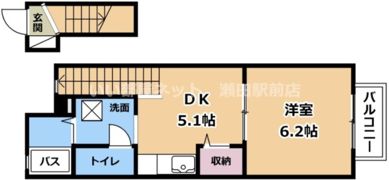ハイツ喜望峰の間取り画像