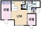 Recorrido Nakanoshinbashi 301号室の間取り画像