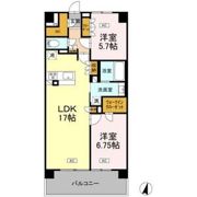 ロイヤルパークス仙台青葉通の間取り画像