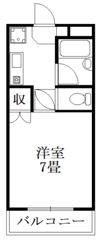 メゾンプリンスの間取り画像
