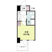 セレニテフラン新大阪の間取り画像
