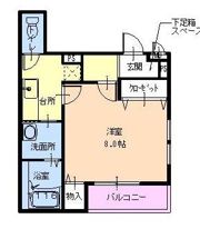 フジパレス吹田寿町Ⅰ番館の間取り画像