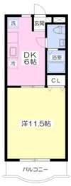 キャッスル雅の間取り画像