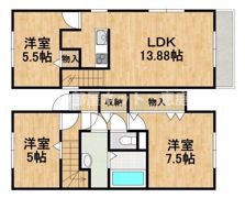 M's Westの間取り画像