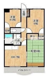フルールさくらの間取り画像