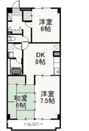 グレースマンションエルフの間取り画像