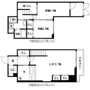Y’s大手通の間取り画像