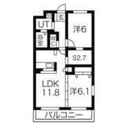 ベルエールA棟の間取り画像