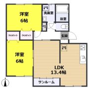 ハイムダイの間取り画像