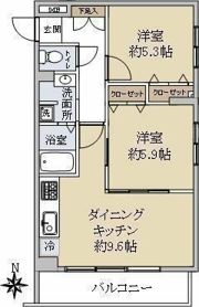 トリニティグリーンの間取り画像