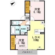 フルールの間取り画像