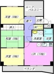 グランパス18の間取り画像