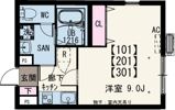 イクシオ南太田の間取り画像